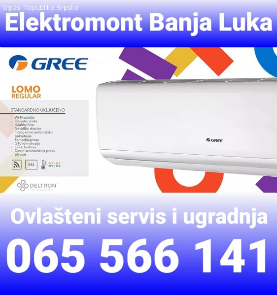 AKCIJA INVERTER Gree Regular-22C Wi-Fi Banjaluka 065 566 141