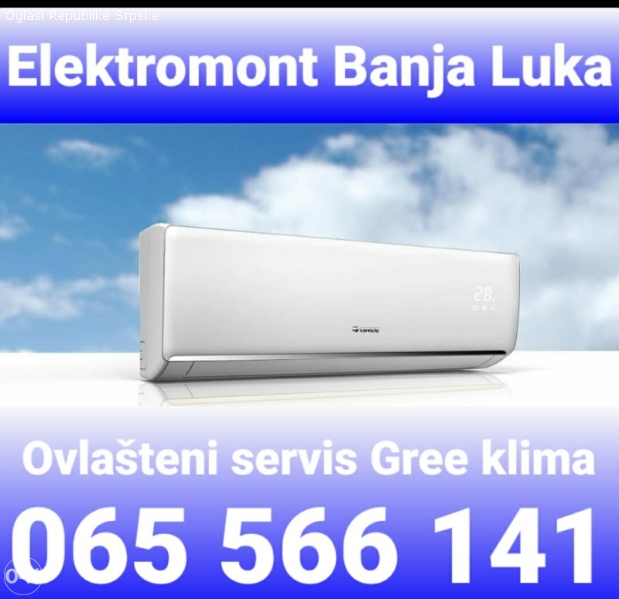 AKCIJA Inverter klima Gree Lomo Wi-Fi -15C°A++ Banja Luka