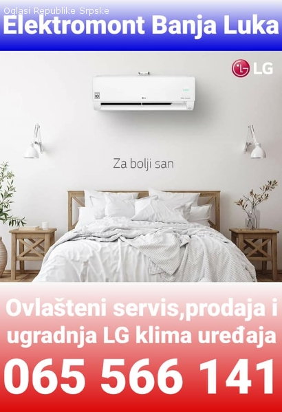 AKCIJA ! Klima LG S12EQ dual inverter 065 566 141 Banjaluka