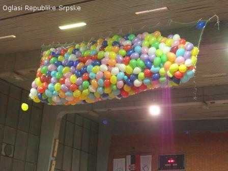 Mreže za balone, prodaja mreža, balona, štampa